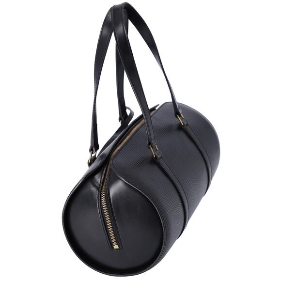 Louis Vuitton Soufflot Epi Handbag M52222 Black + Pouch - Picture 6 of 7